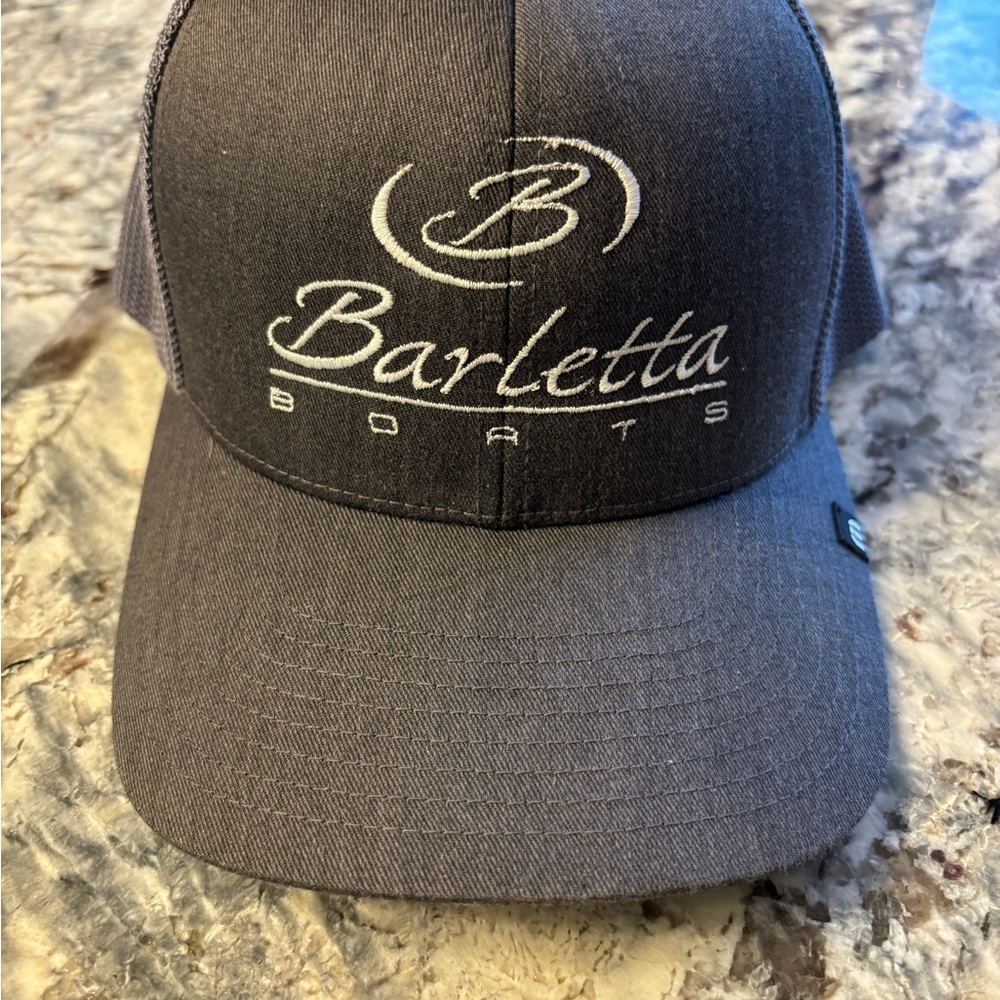 Travis Mathew hat.  Barletta boats.  Grey. OS